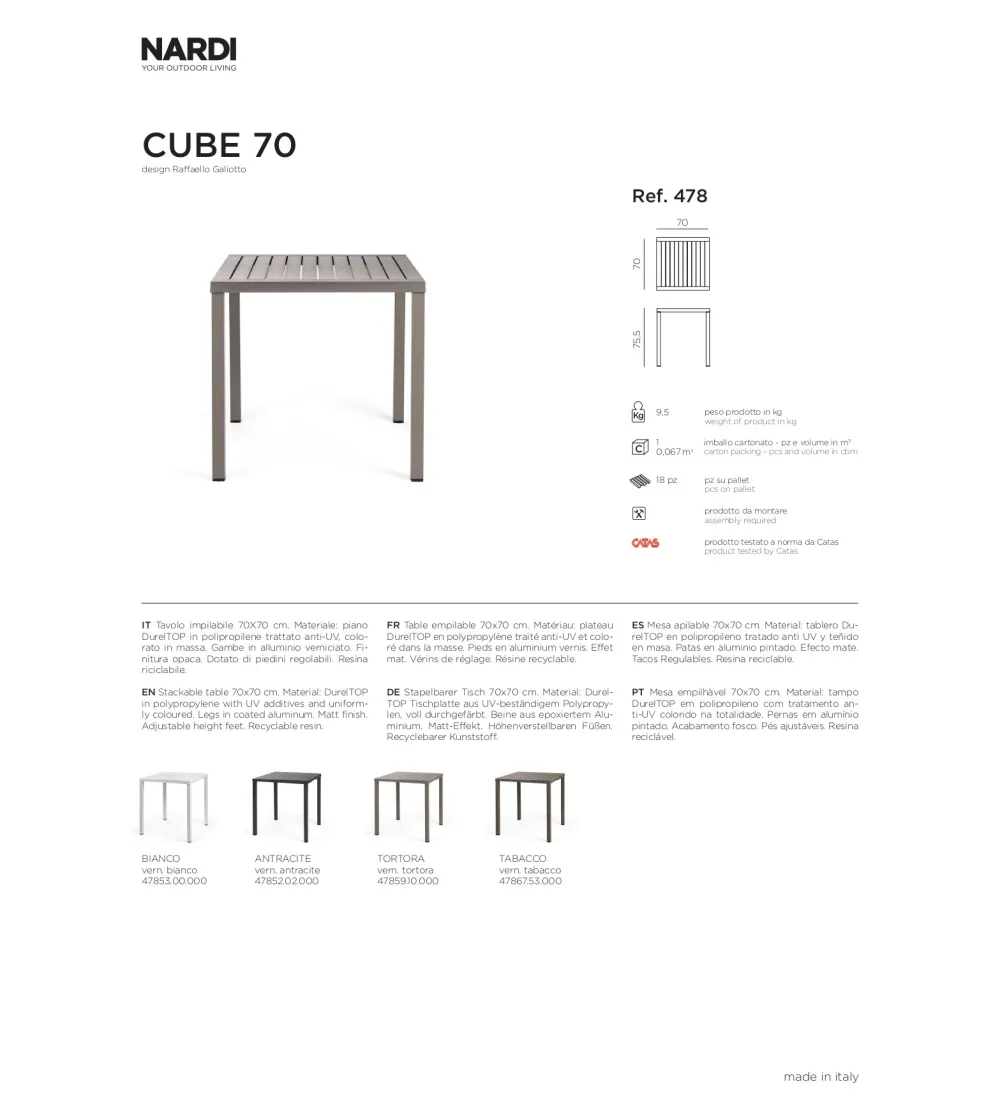 Mesa Cube 70 - Nardi