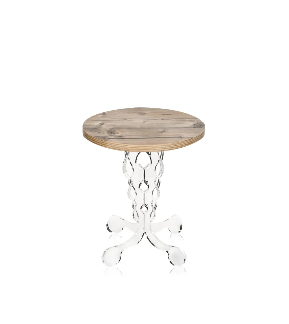 Arabesco Small Oak Coffee Table - Iplex