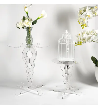 Table Basse Arabesco Small Transparent - Iplex 2