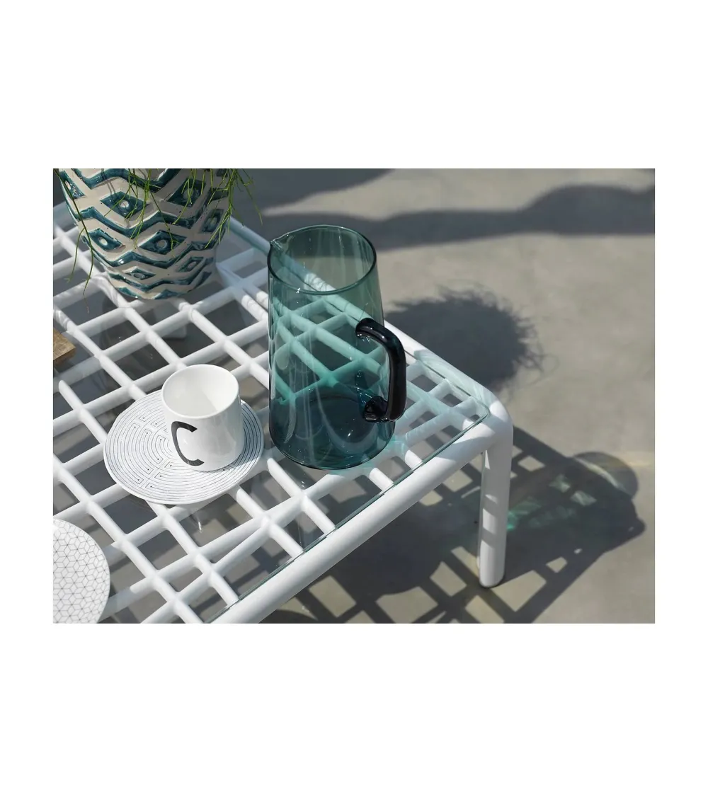 Nardi - Komodo Glas Couchtisch