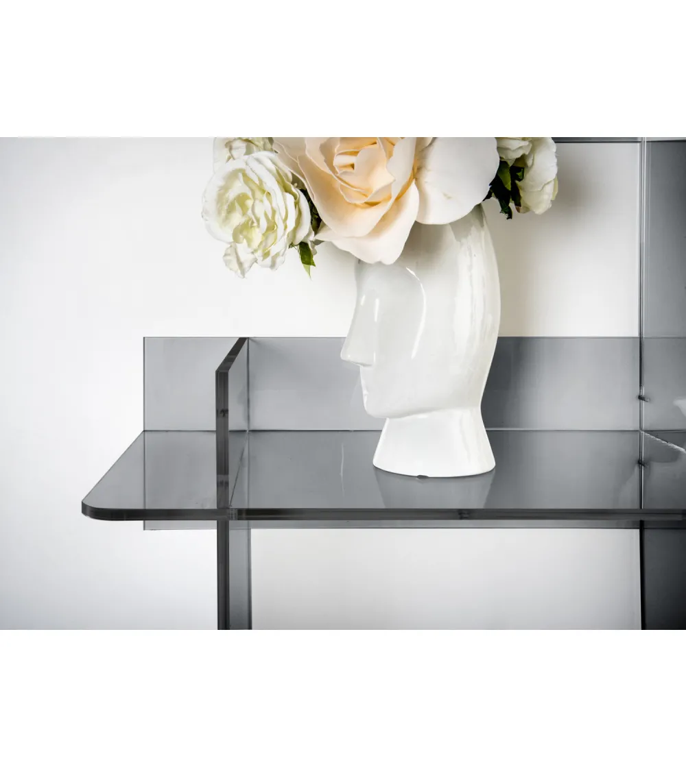 Atmosfera 3 Smoke Bookcase - Iplex