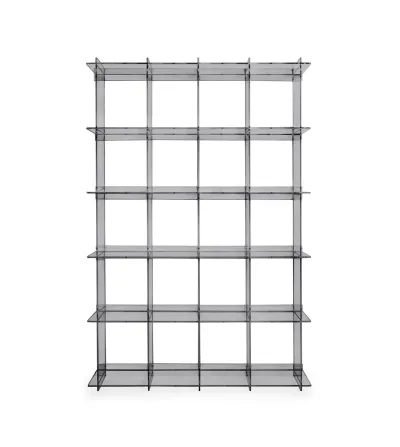 Atmosfera 4 Smoke Bookcase- Iplex
