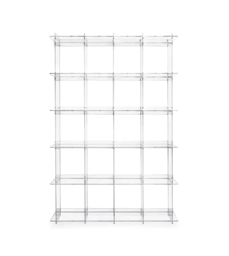 Atmosfera 4 Transparent Bücherregal - Iplex
