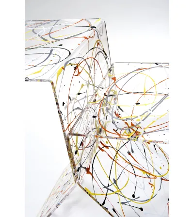 Bangles Multicolour Coffee Table - Iplex 2