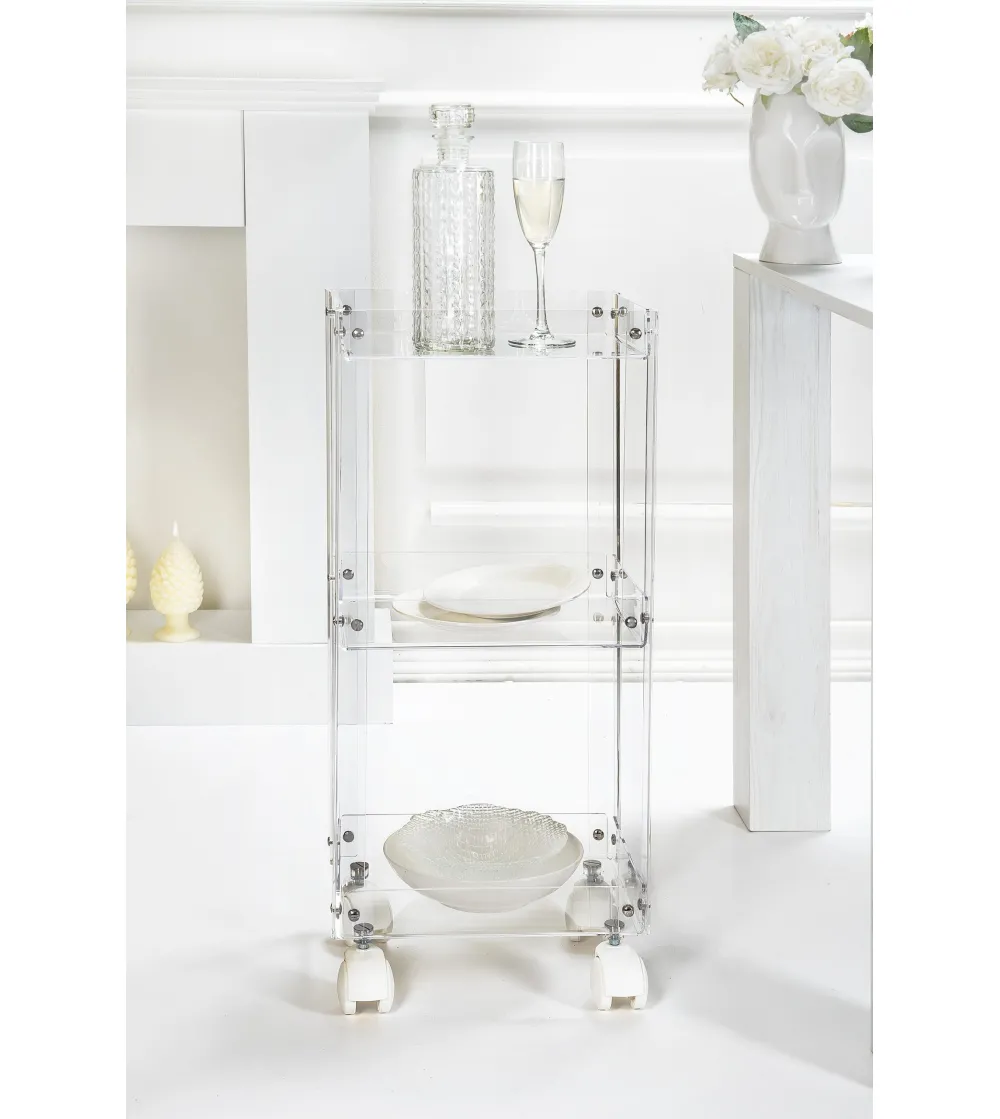 Carrito Bon Ton Transparente - Iplex