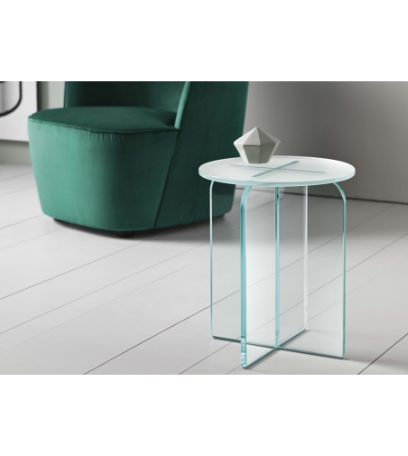 Mesita/Taburete Tonelli Design Opalina
