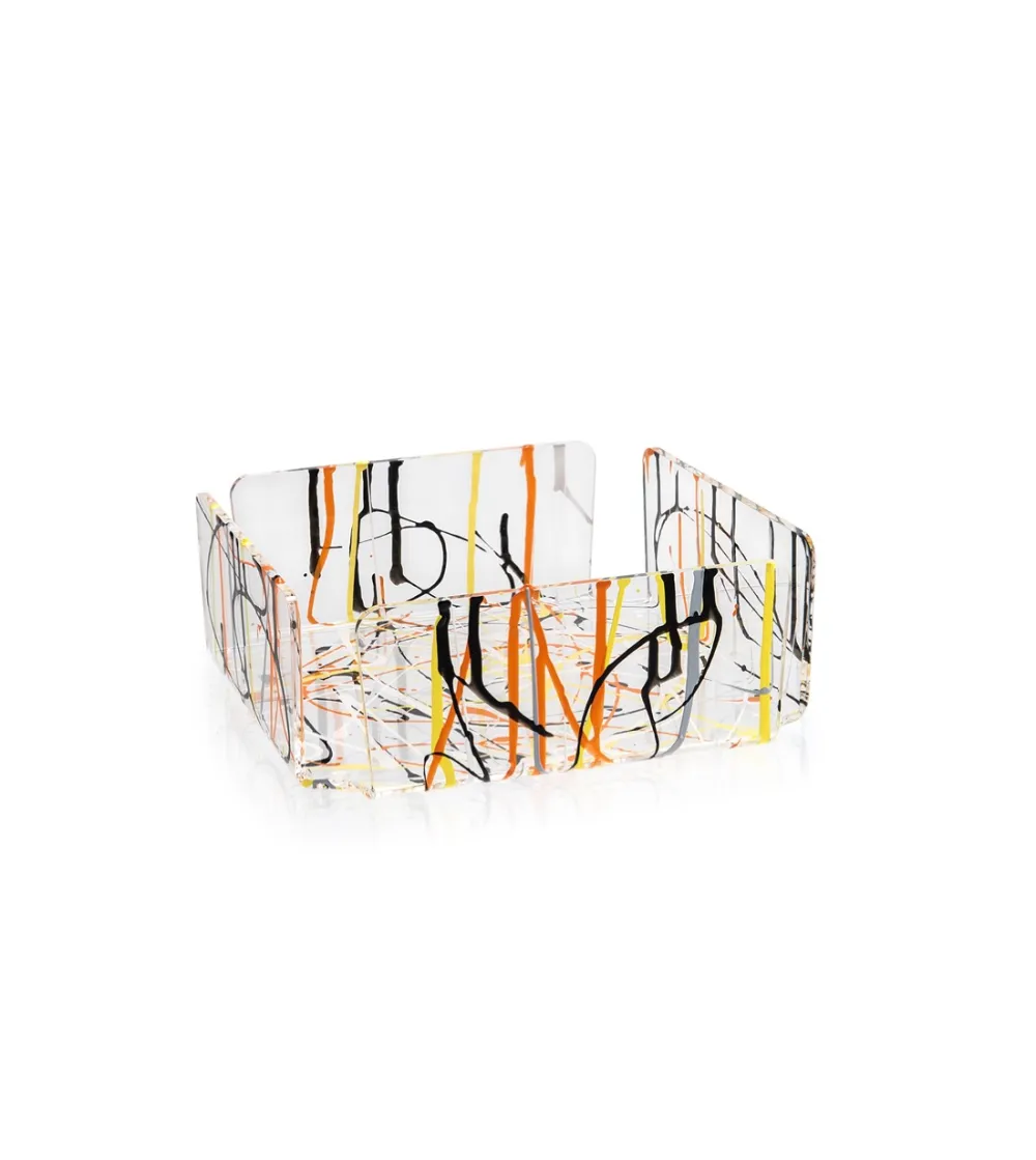 Bon Ton Horizontal Multicolor Napkin Holder - Iplex