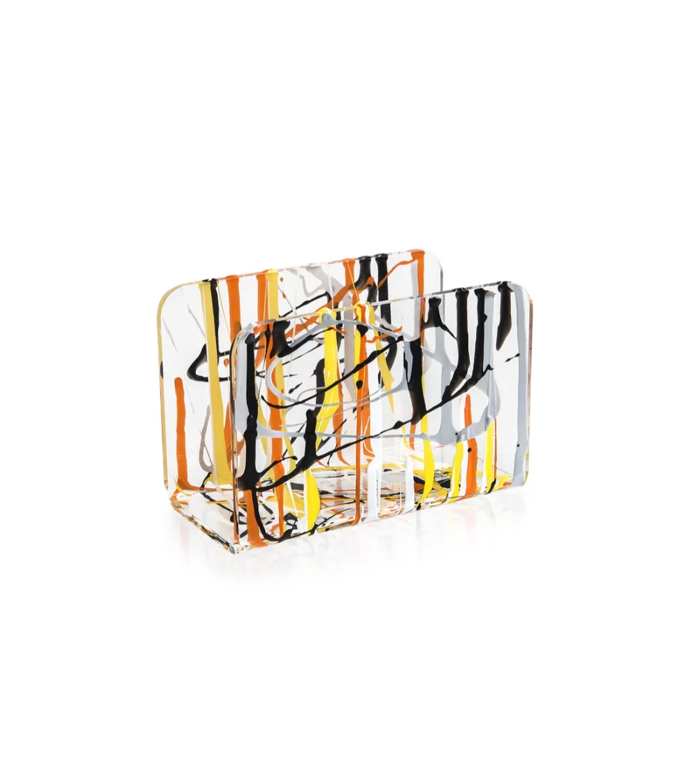 Bon Ton Vertical Multicolor Napkin Holder - Iplex