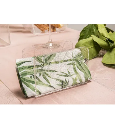 Bon Ton Vertical Natural Napkin Holder - Iplex 2