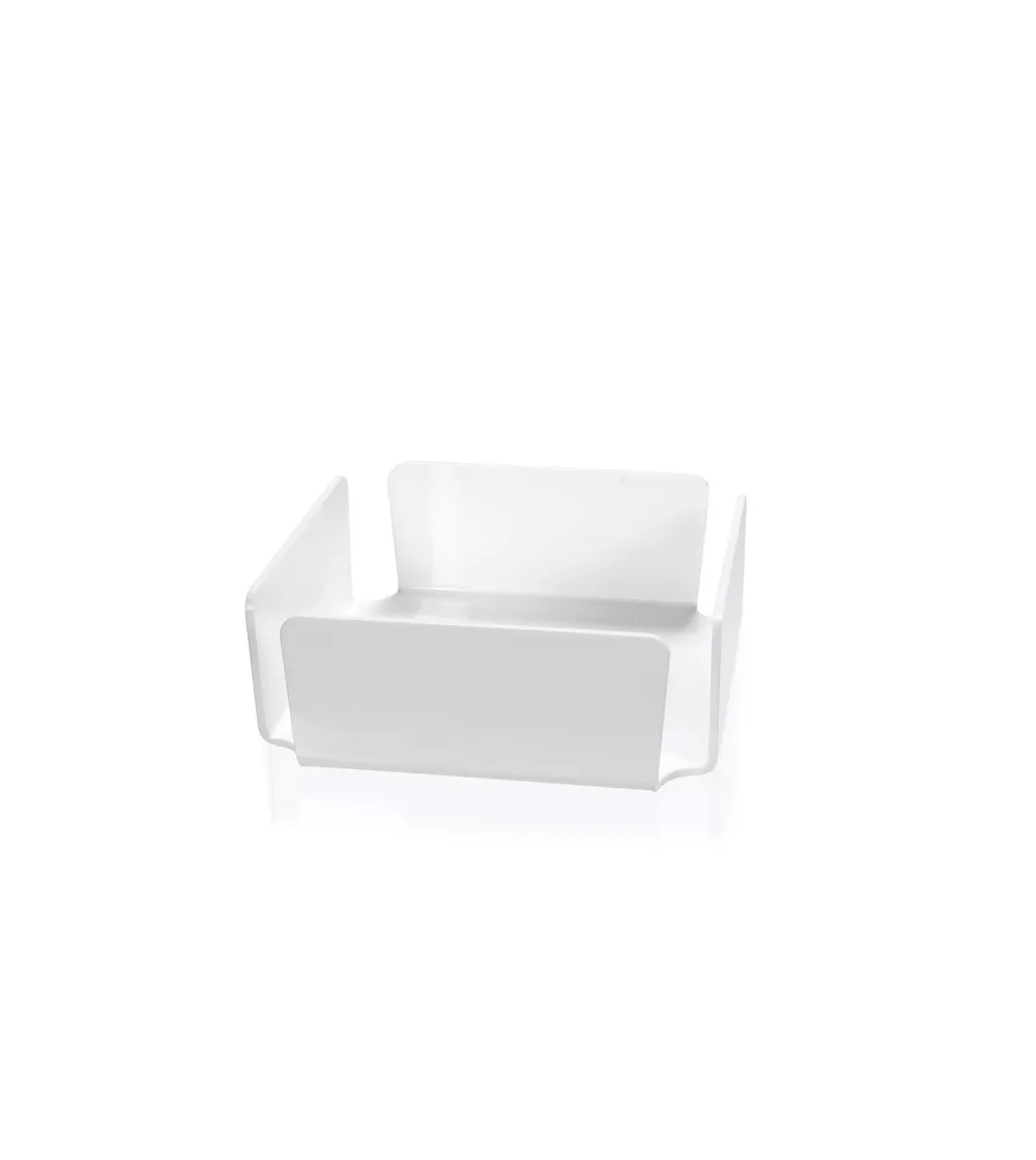 Bon Ton Horizontal White Napkin Holder - Iplex