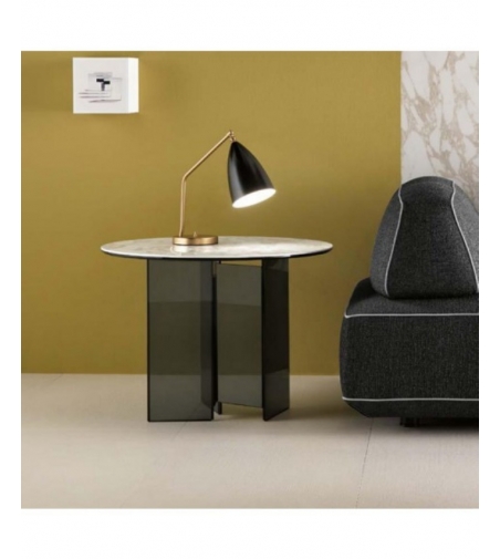 Couchtisch Metropolis mit Keramik Tischplatte Tonelli
