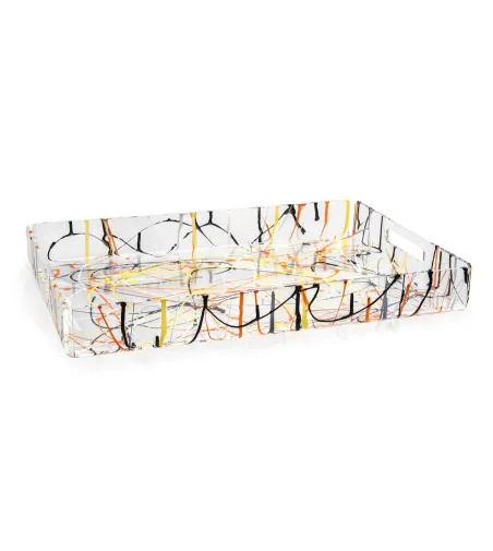 Vassoio Bon Ton Grande Multicolor - Iplex