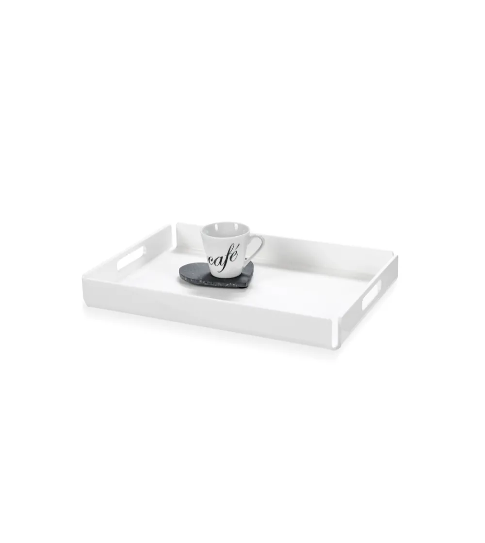 Vassoio Bon Ton Piccolo Bianco - Iplex