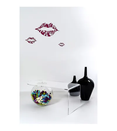 Mesita Boolla Transparente - Iplex 2