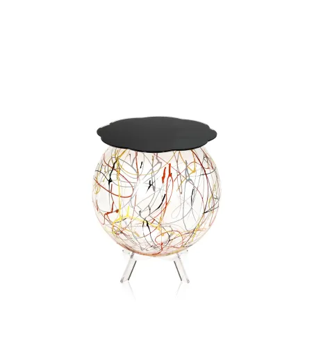 Mesita Boollino Multicolor Negro - Iplex