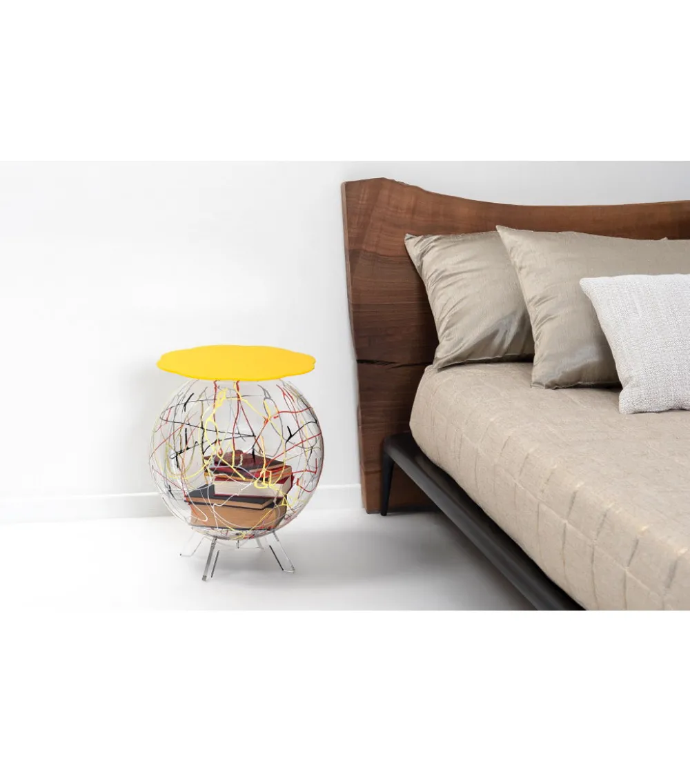 Boollino Multicolor Gelb Couchtisch -...