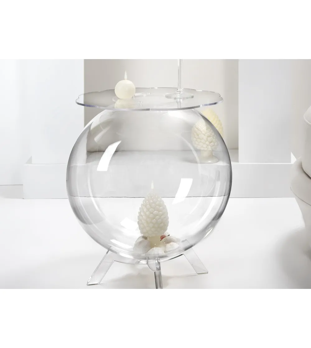 Table Basse Boollino Transparente -...