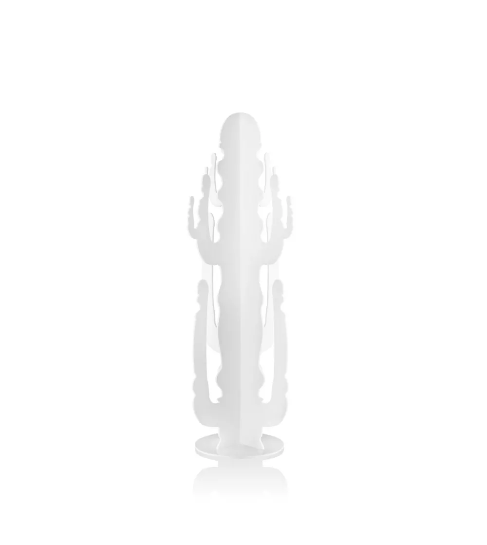 Cactus Medium White Decorative Object - Iplex