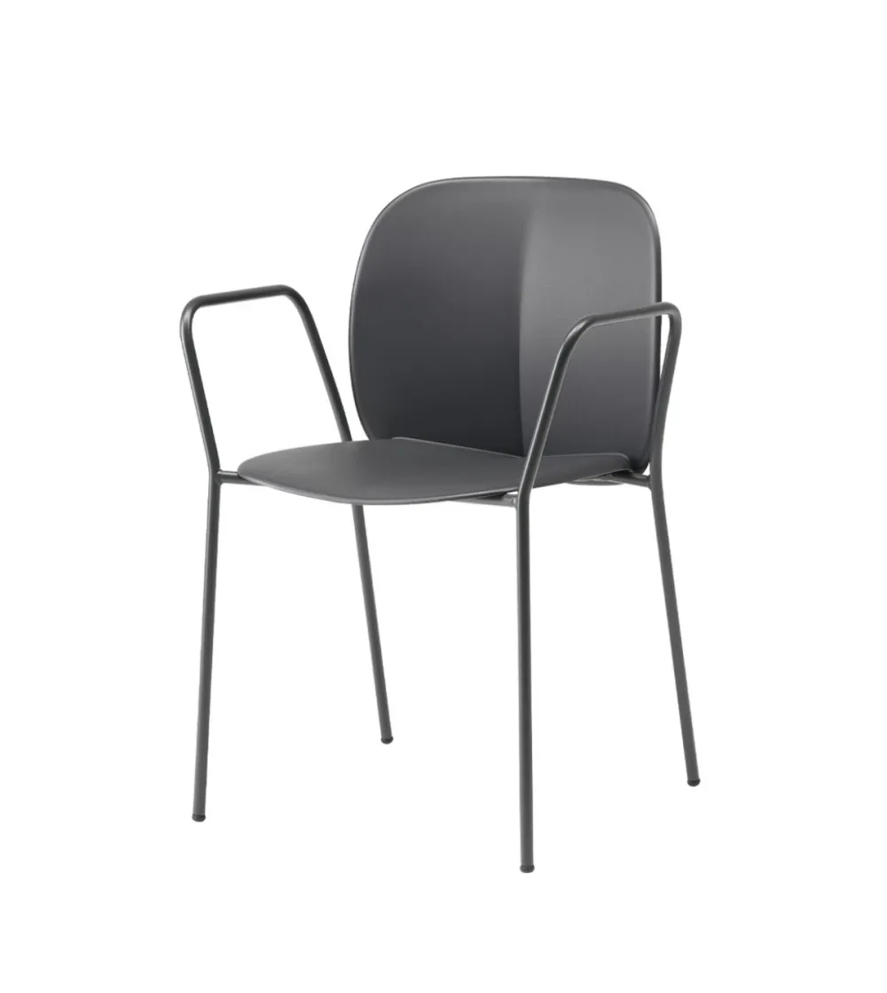 SCAB - Set 2 Mentha Chairs with Armrests