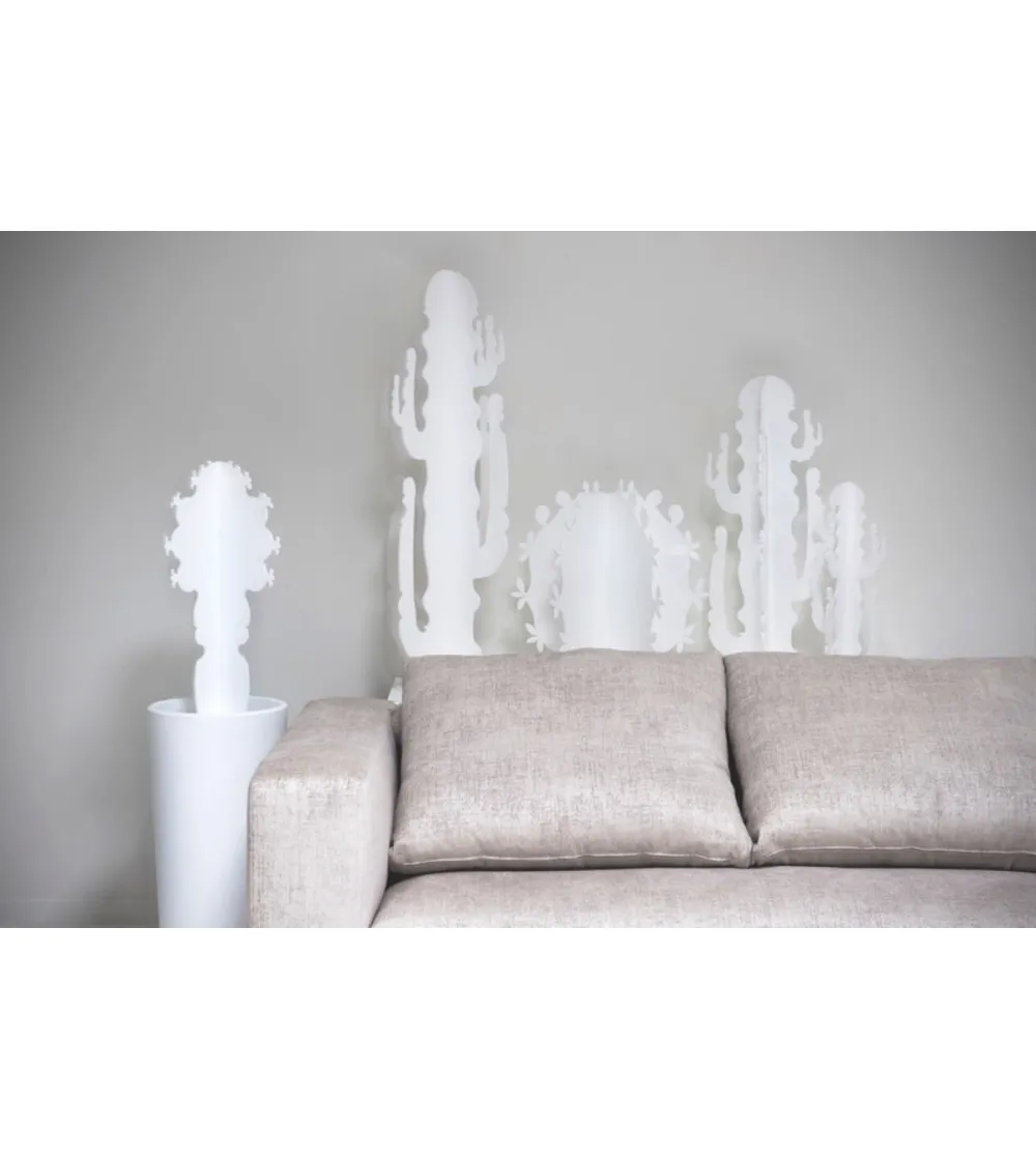 Objet Décoratif Cactus Ballon Blanc -...