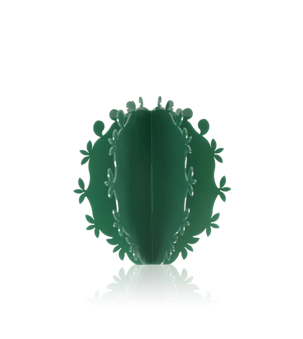 Green Cactus Ball Decorative Object - Iplex