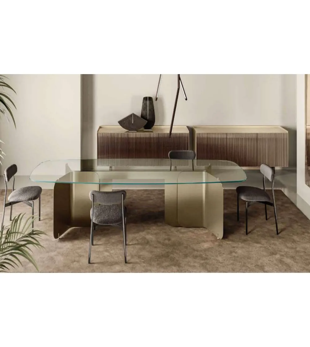 Mesa Rectangular/Conformada Pleat - Tonelli Design