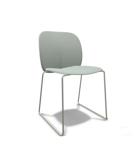 Juego 2 Sillas Mentha Patín - SCAB