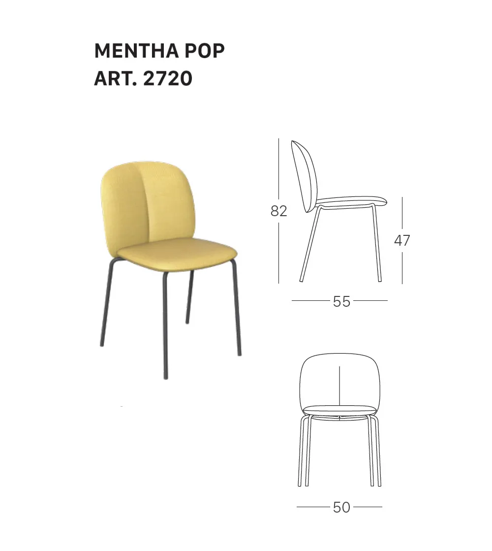 Sedia Mentha Pop - SCAB