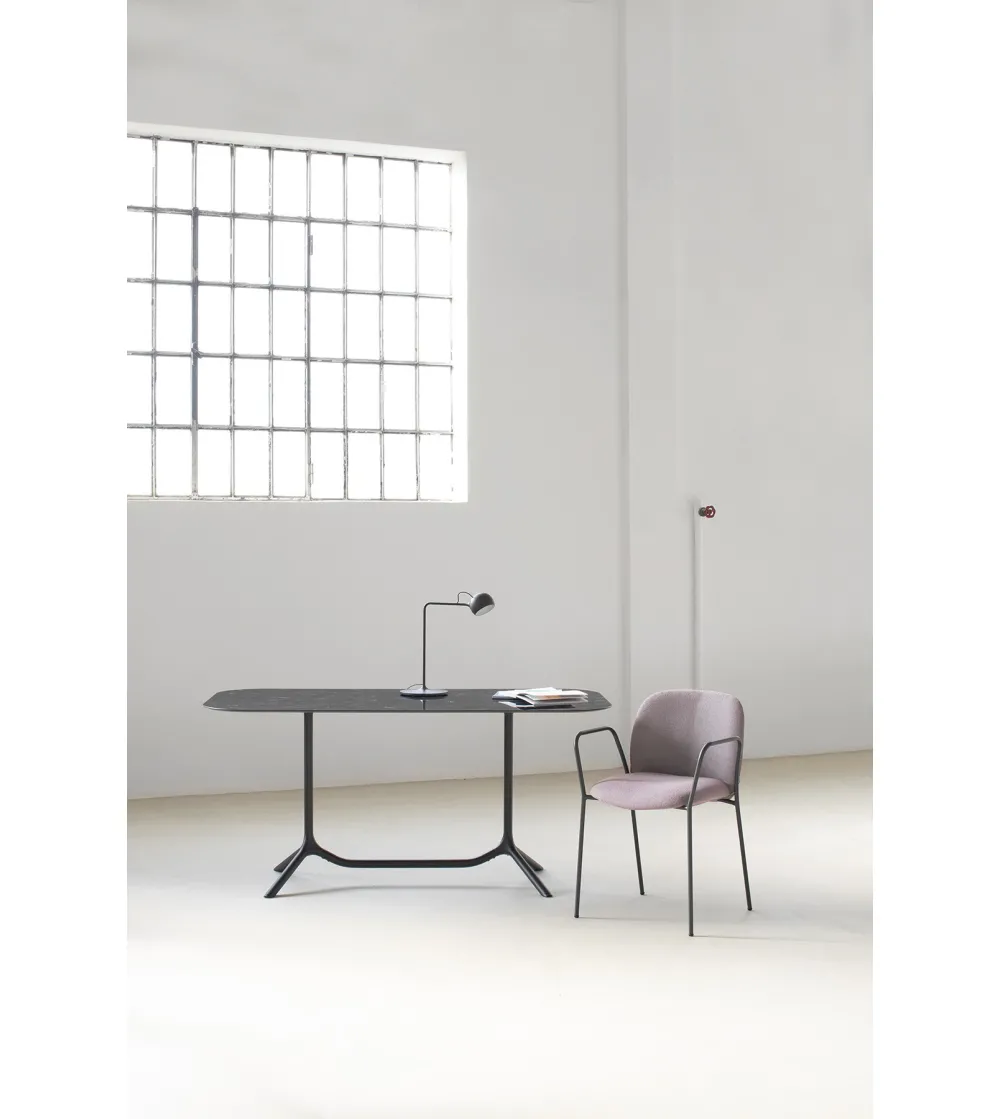 Chaise Mentha Pop avec Accoudoirs - SCAB