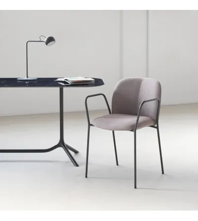 Chaise Mentha Pop avec Accoudoirs - SCAB