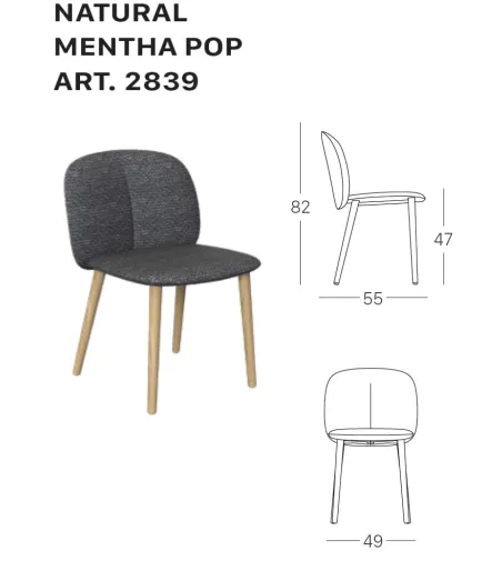 SCAB - Natural Mentha Pop Chair