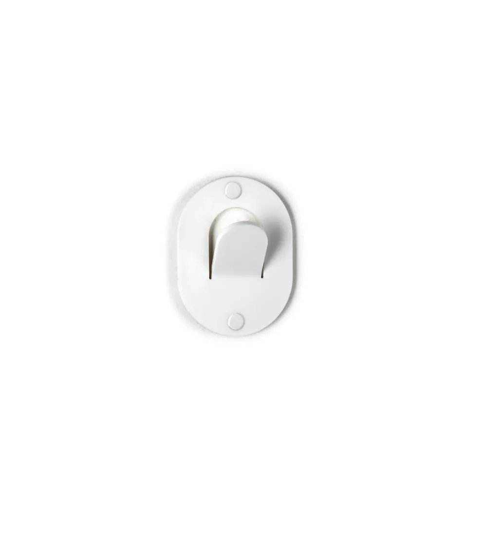 Colgador De Pared Individual Blanco Clips - Iplex