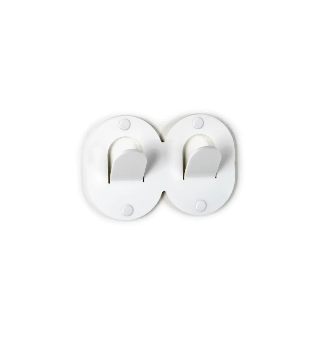 Appendino Bianco Doppio Clips - Iplex