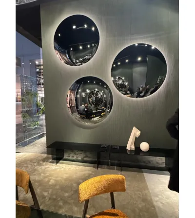 Specchio Da Parete Rotondo Iris - Tonelli Design 2