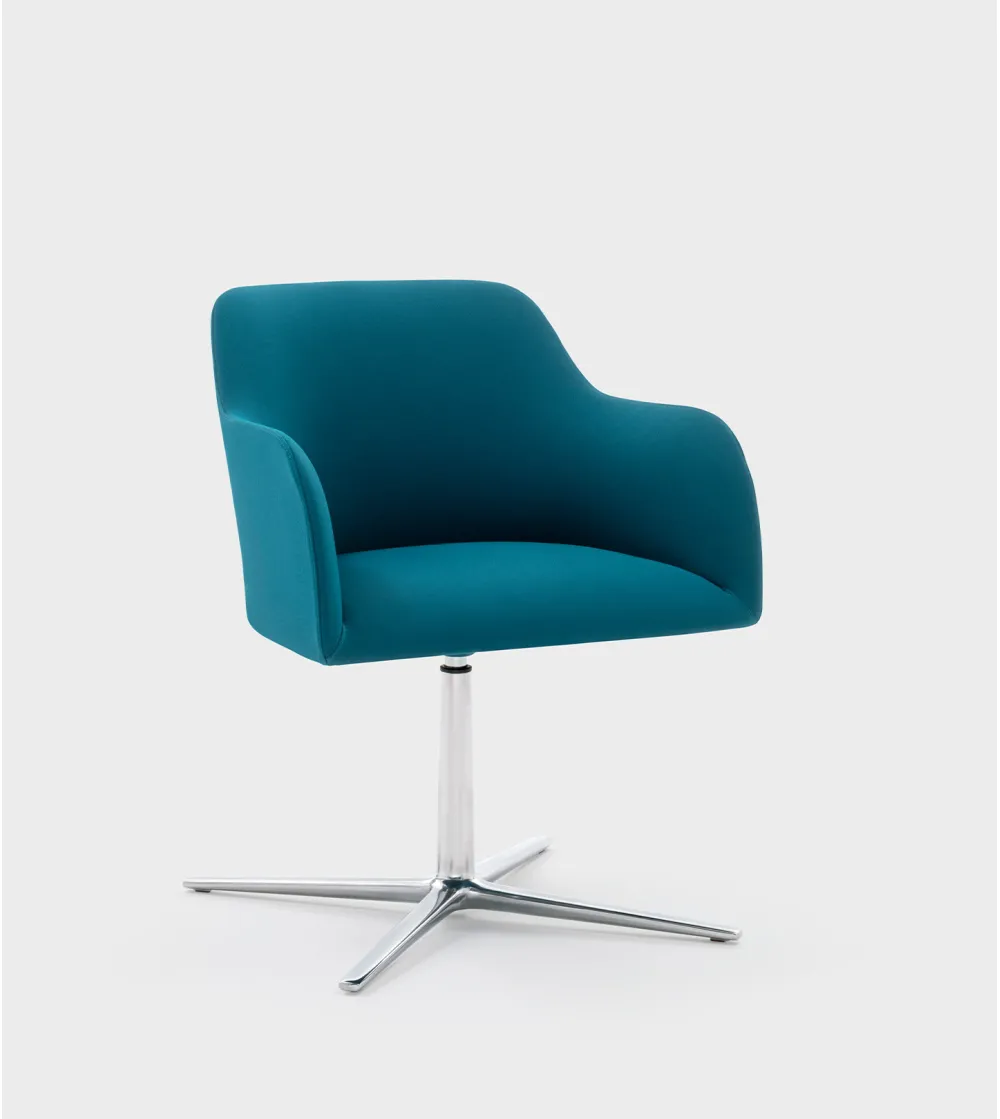 Viganò Office - Maggy Armchair with Flat Base