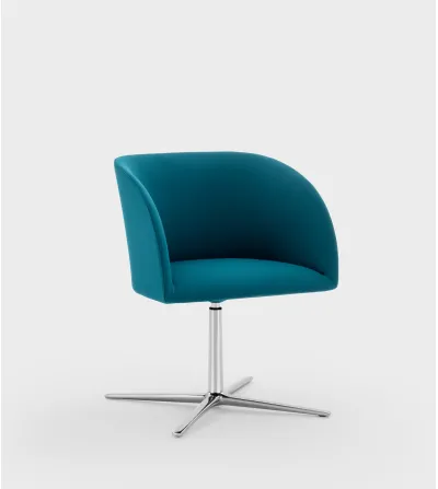 Sillón Milly con Base Plana - Viganò Office