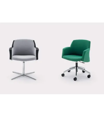 Sillón Miss Grace con Base 5 Estrellas - Viganò Office 2