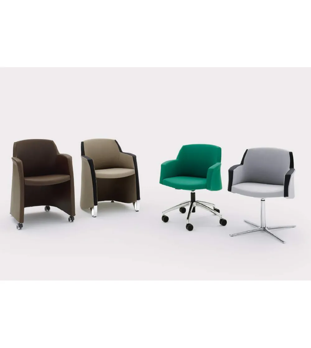 Sillón Miss Grace con Base Plana -...