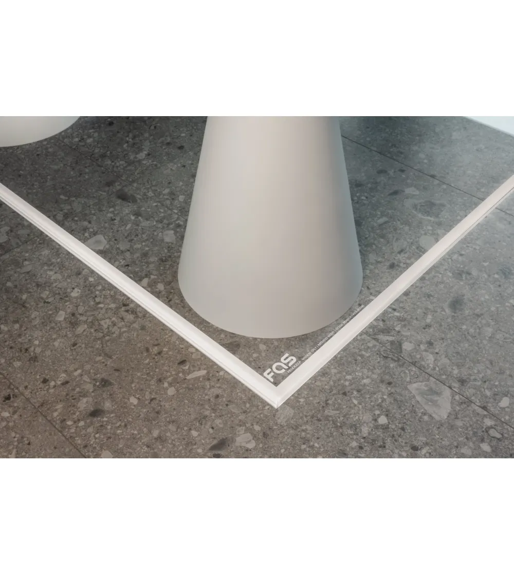 Table De Ping Pong Dada Glass White -...