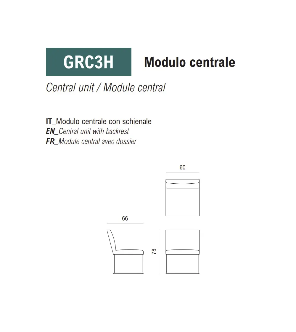 Divano Modulare Greg - Viganò Office