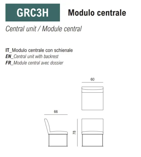Divano Modulare Greg - Viganò Office