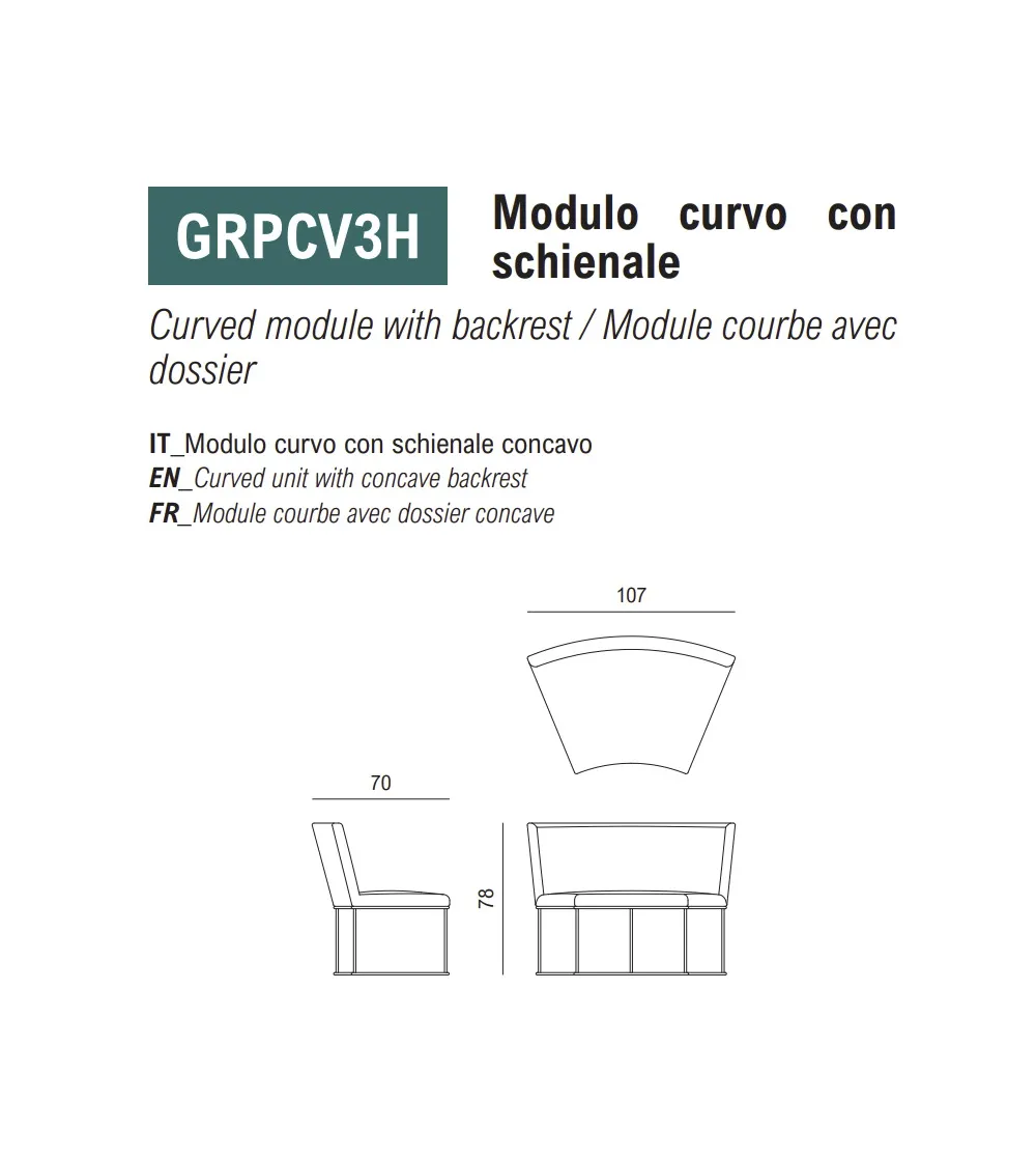 Divano Modulare Greg - Viganò Office