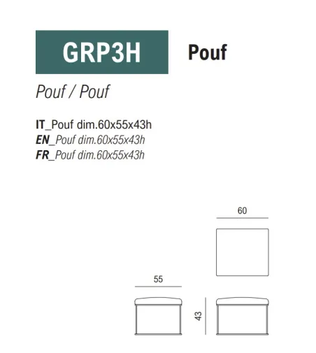 Puf Greg - Viganò Office