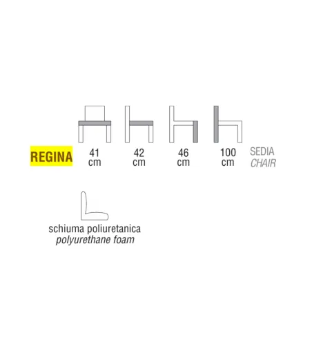 Chaise Regina - Ambiance Italia