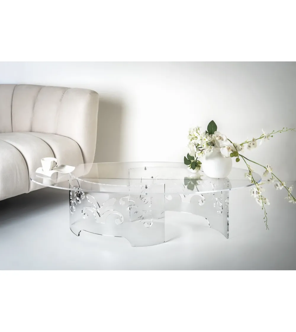 Flor Transparent Couchtisch - Iplex