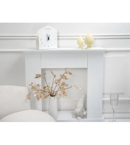 Reloj De Mesa Home Time Blanco - Iplex