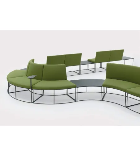 Viganò Office - Greg Curved Coffee Table