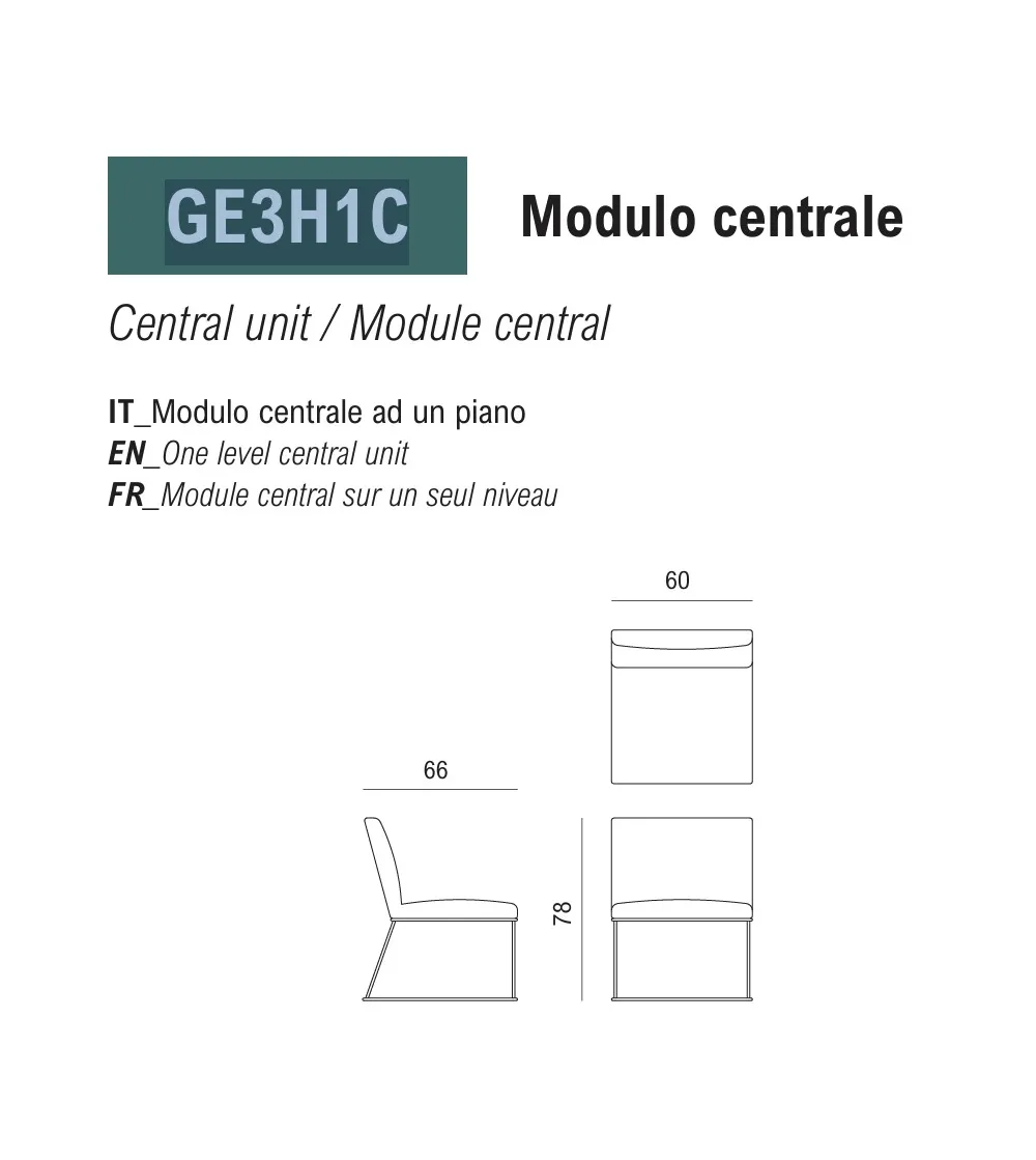 Sofá Modular George - Viganò Office