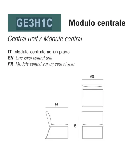 Sofá Modular George - Viganò Office