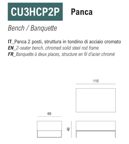 Panca Cubino - Viganò Office
